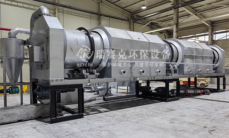 綠色環保、可持續可循環的產業-瑞賽克鋰電池熱解處理設備